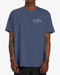 Arch Fill T-Shirt - Slate Blue Men's T-Shirts & Vests Billabong 