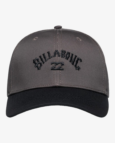 Arch - Snapback Cap - Char Men's Hats,Caps&Beanies Billabong 