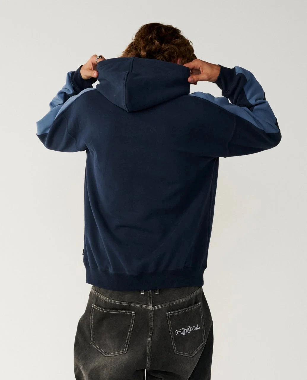 Archive Panel Hood - Dark Navy Men's Hoodies & Sweatshirts Rip Curl 