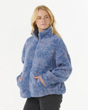 Artist Of The Search - Ty Williams Polar Fleece - Blue Women's Jackets Rip Curl Women 