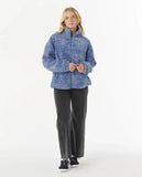Artist Of The Search - Ty Williams Polar Fleece - Blue Women's Jackets Rip Curl Women 