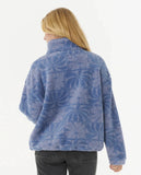 Artist Of The Search - Ty Williams Polar Fleece - Blue Women's Jackets Rip Curl Women 