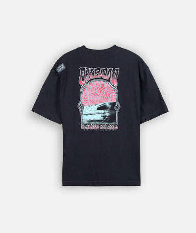 Astro Tee - Graphite Women's T-Shirts and Vest Tops Oxbow 