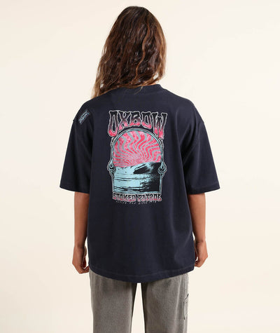 Astro Tee - Graphite Women's T-Shirts and Vest Tops Oxbow XS 