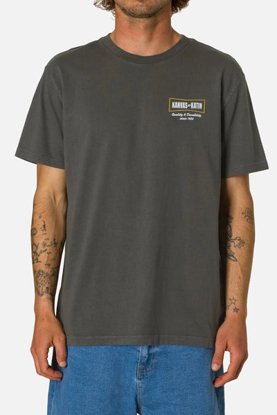 Axle Tee - Lead Men's T-Shirts & Vests Katin 