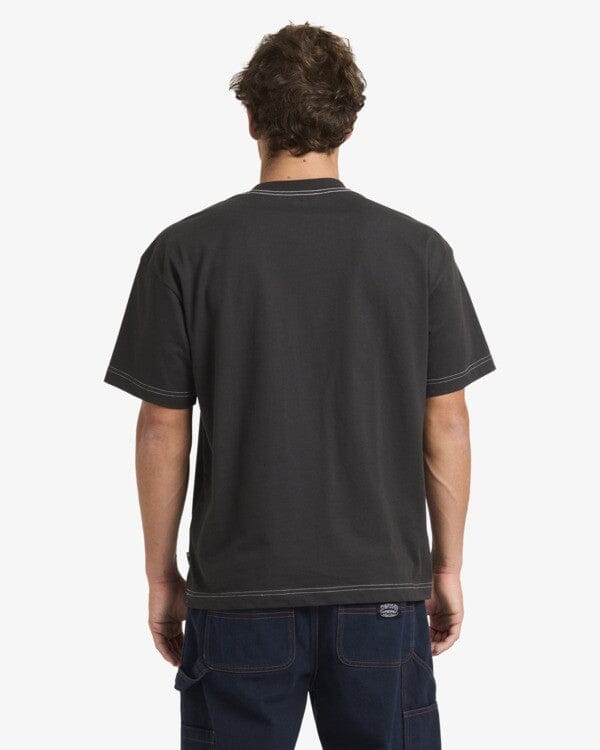 Bad Dog OG Tee - Black Vintage Men's T-Shirts & Vests Billabong 