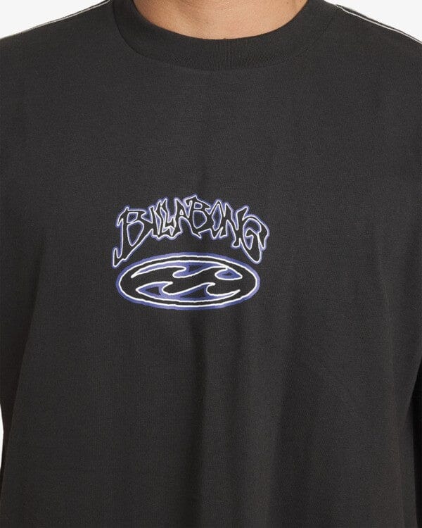 Bad Dog OG Tee - Black Vintage Men's T-Shirts & Vests Billabong 