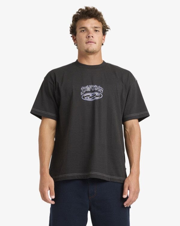 Bad Dog OG Tee - Black Vintage Men's T-Shirts & Vests Billabong S 
