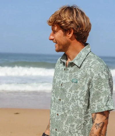 Barrel Shirt - Eucalyptus Men's Shirts & Polos Oxbow 