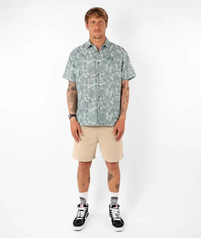 Barrel Shirt - Eucalyptus Men's Shirts & Polos Oxbow 
