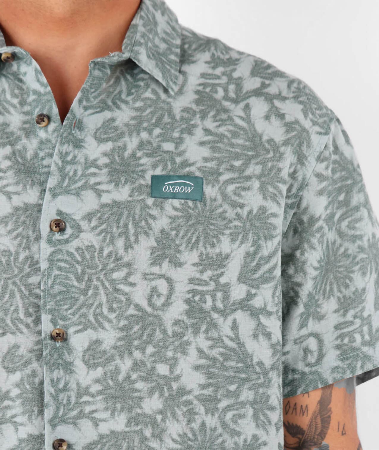 Barrel Shirt - Eucalyptus Men's Shirts & Polos Oxbow 