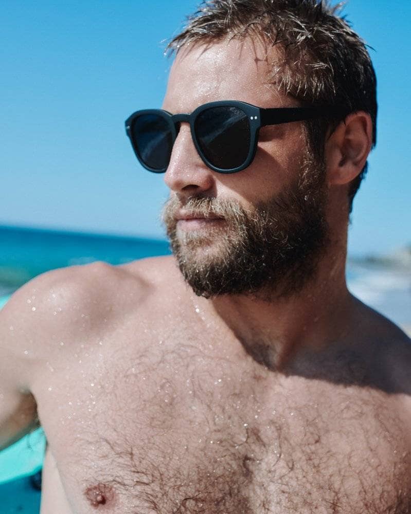 Barton - Black/Smoke Sunglasses I-Sea 