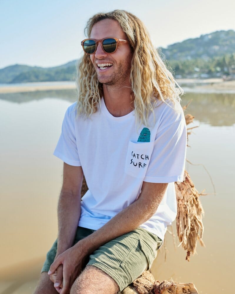 Barton - Sunshine/Green Sunglasses I-Sea 