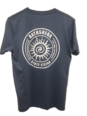 Bathsheba Disc Tee - Denim Blue Men's T-Shirts & Vests Bathsheba Surf 