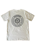 Bathsheba Disc Tee - White Men's T-Shirts & Vests Bathsheba Surf 