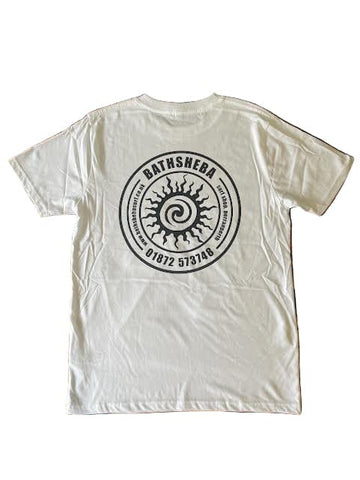 Bathsheba Disc Tee - White Men's T-Shirts & Vests Bathsheba Surf 