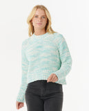 Beach Party Slub Sweater - Aqua Women's Knitwear Rip Curl Women 