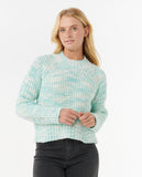 Beach Party Slub Sweater - Aqua Women's Knitwear Rip Curl Women 