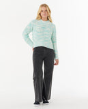 Beach Party Slub Sweater - Aqua Women's Knitwear Rip Curl Women 
