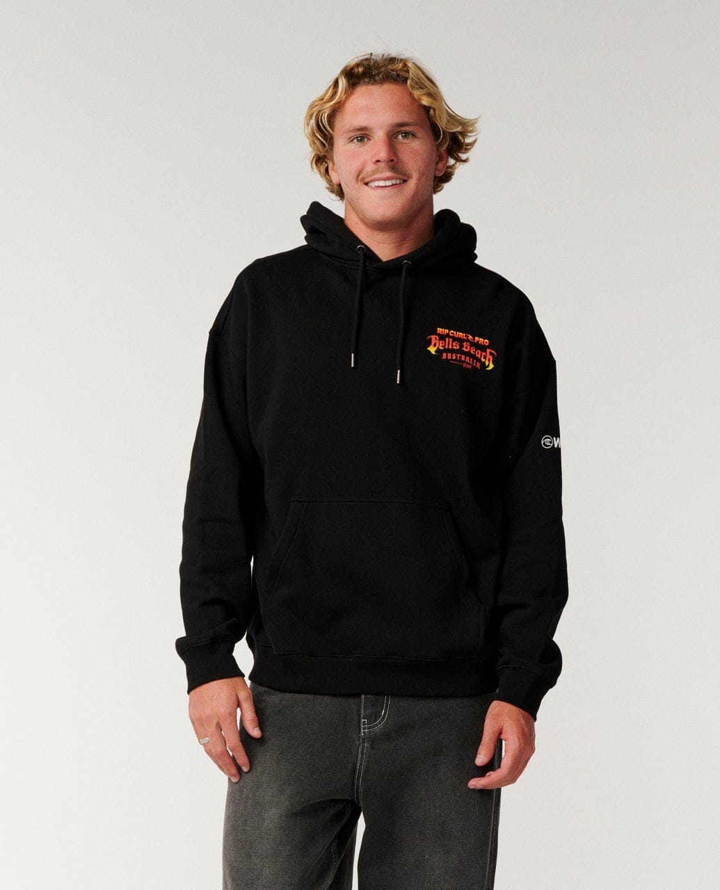 Bells Pro 26 Hood - Black Men's Hoodies & Sweatshirts Rip Curl 