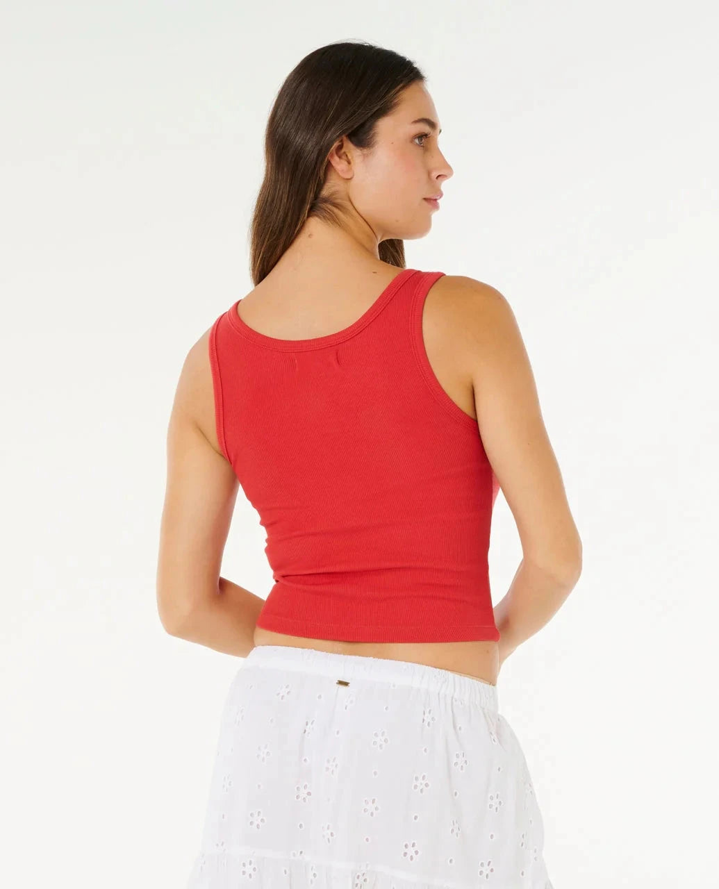 Bells Tank - Deep Red Women's T-Shirts and Vest Tops Rip Curl Women 