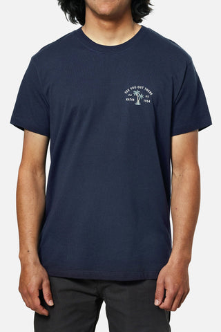 BERMUDA TEE - Polar Navy Men's T-Shirts & Vests Katin S 