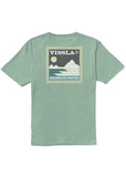 Big Sky Organic Tee - Jade Men's T-Shirts & Vests Vissla S 
