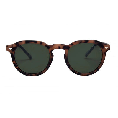 Blair - Blonde Tort/Green Sunglasses I-Sea 