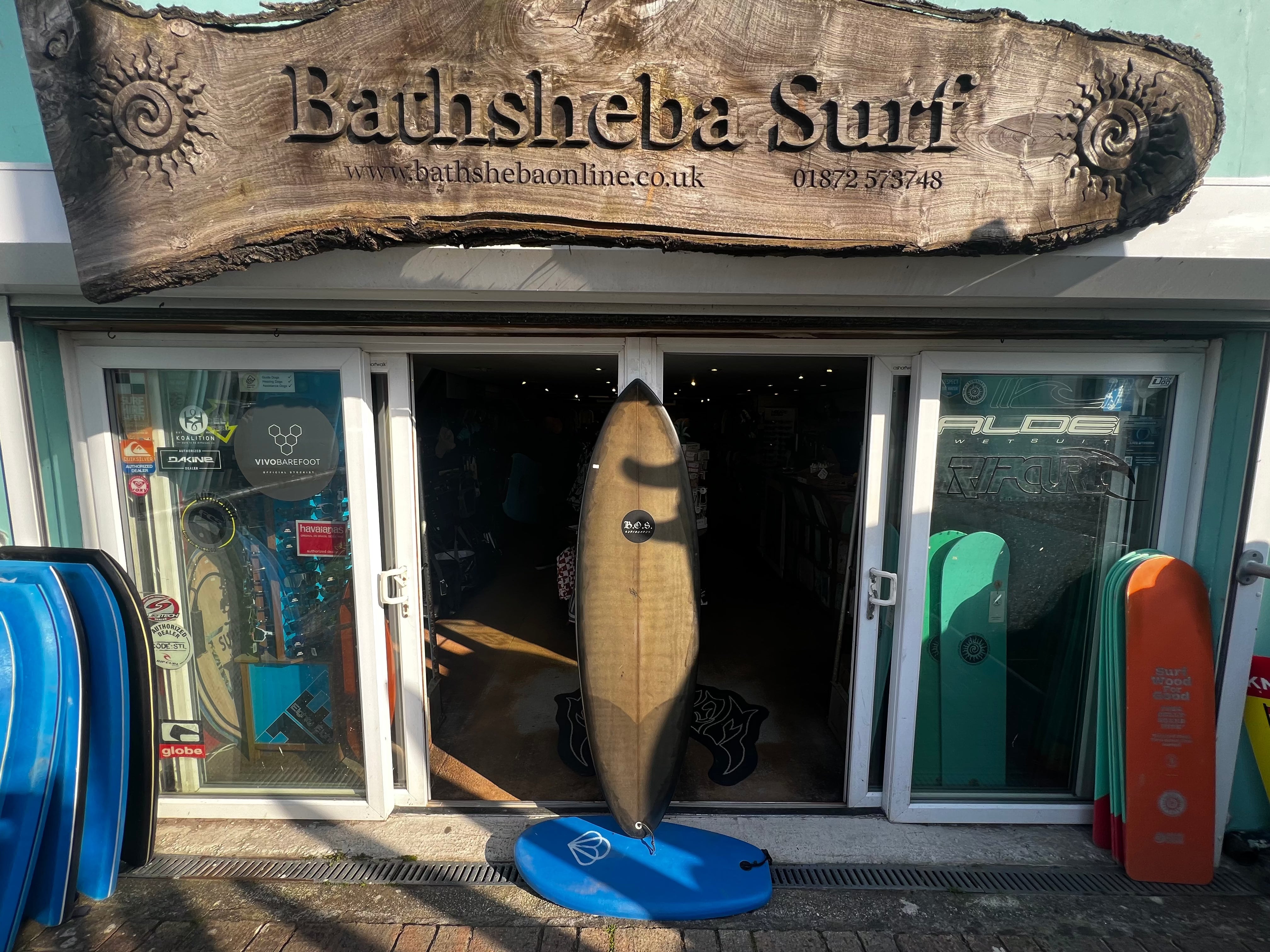 Boss 5'9" Single Fin Surfboard Bathsheba Surf 