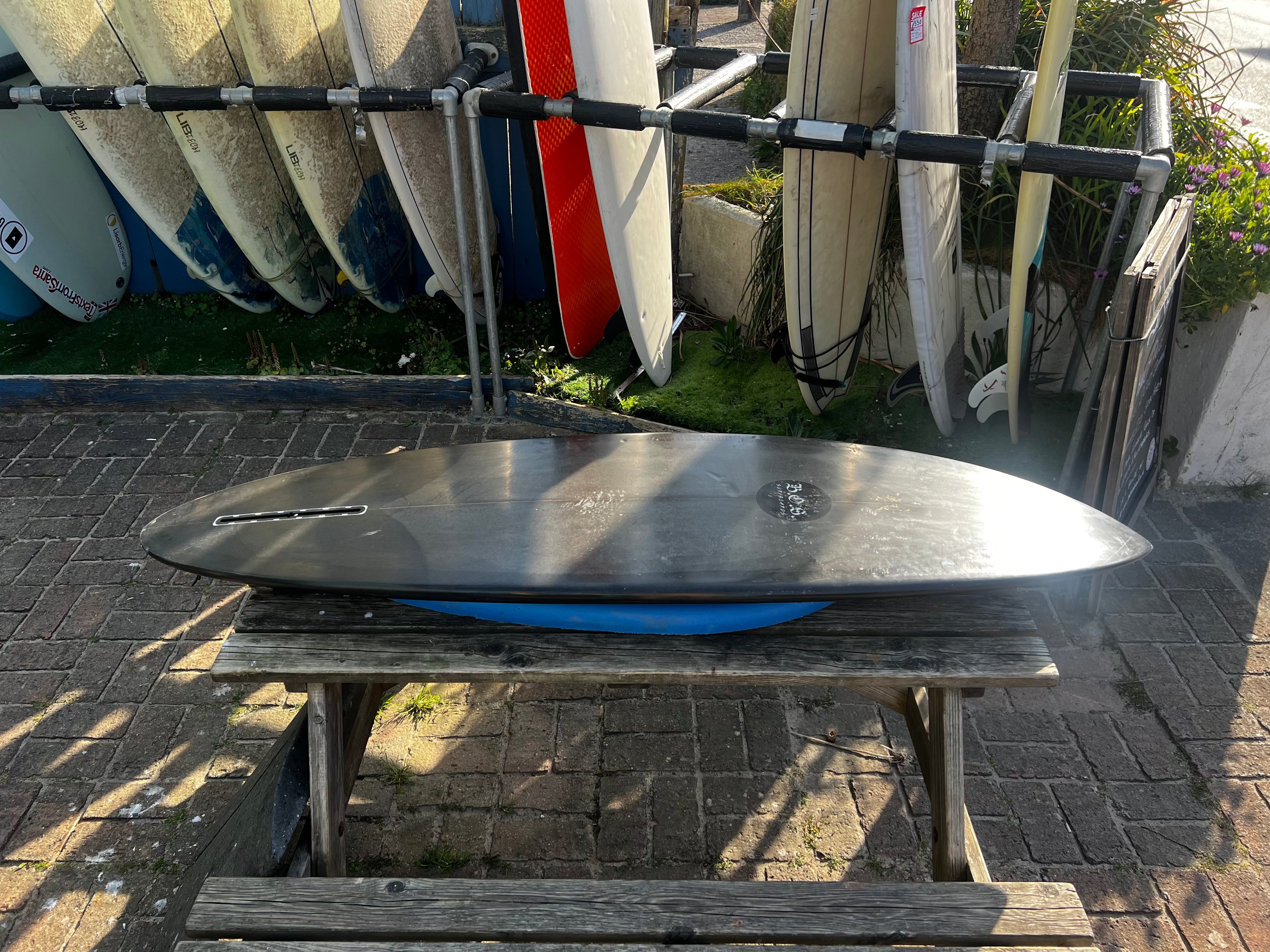 Boss 5'9" Single Fin Surfboard Bathsheba Surf 