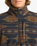 Boundary Mock Neck Fleece - Black1 Men's Hoodies & Sweatshirts Billabong 