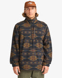 Boundary Mock Neck Fleece - Black1 Men's Hoodies & Sweatshirts Billabong S 