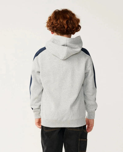 Boys Archive Panel Hood - Grey Marle Children's Hoodies Rip Curl 