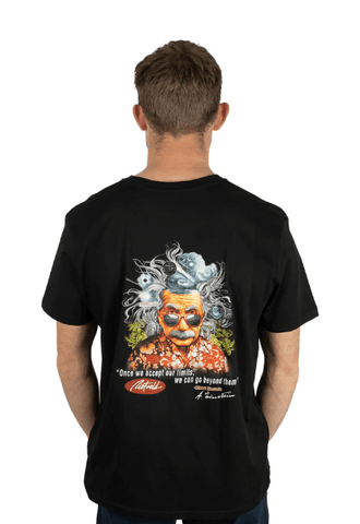 Brain Waves Classic T-Shirt - Black Men's T-Shirts & Vests Rietveld S 