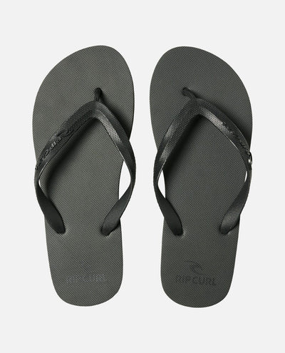 Brand Logo Bloom Open Toe - Black Men's Shoes & Flip Flops Rip Curl UK6 