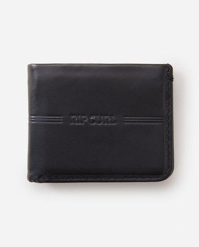 Brand Stripe RFID 2 in 1 - Black Wallets Rip Curl 