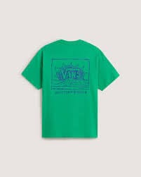 Bright Day Tee - Vivid Verdant Men's T-Shirts & Vests Vans 