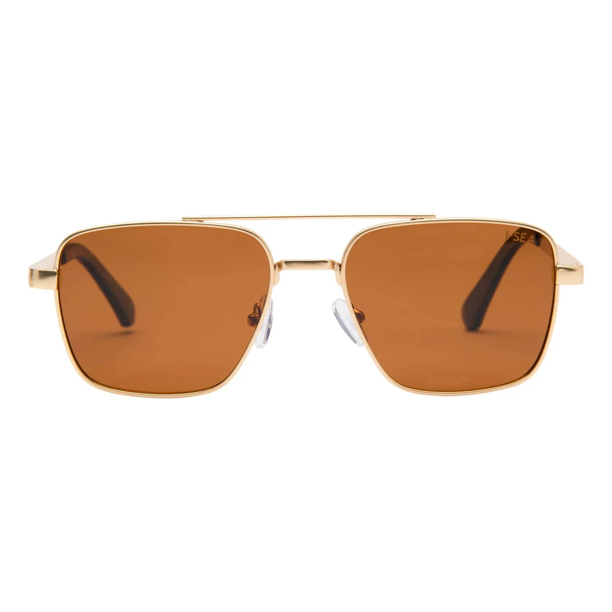 Brooks - Gold/Brown Sunglasses I-Sea 