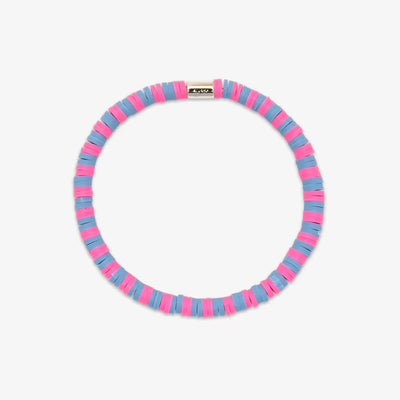 Bubblegum Seascape Vinyl Disc Stretch Bracelet Jewellery Pura Vida 