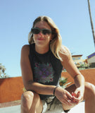 Bumblebee Tank Top - Graphite Women's T-Shirts and Vest Tops Oxbow 