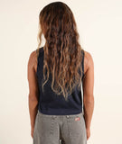 Bumblebee Tank Top - Graphite Women's T-Shirts and Vest Tops Oxbow 