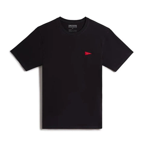 Burgee T Shirt - Black Men's T-Shirts & Vests Florence Marine X 