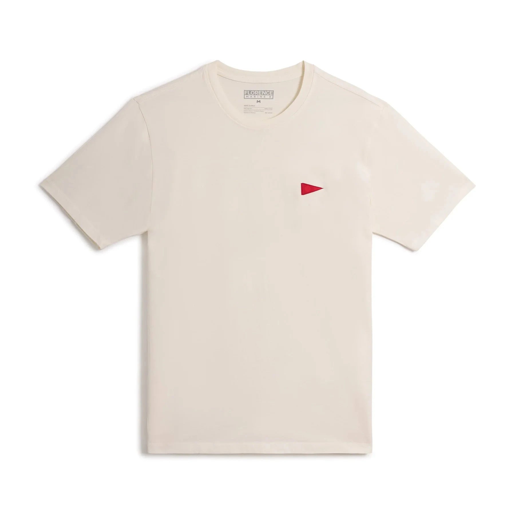 Burgee T Shirt - Off White Men's T-Shirts & Vests Florence Marine X S 