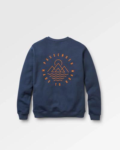 Escapism Regular Fit Sweatshirt - Rich Navy