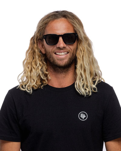 Camden - Black/Green Sunglasses I-Sea 