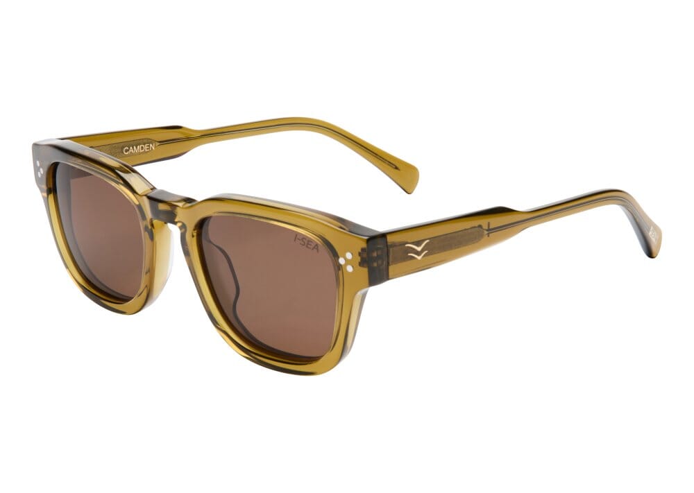 Camden - Kelp/Brown Sunglasses I-Sea 