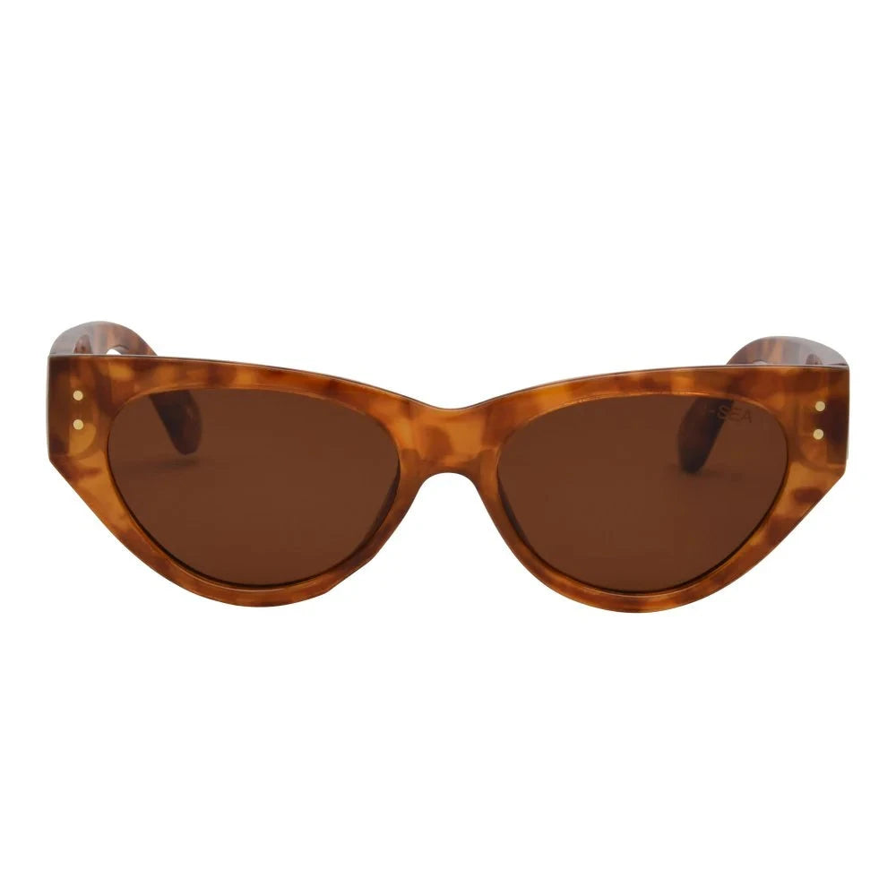 Carly - Havana Tort/Brown Sunglasses I-Sea 