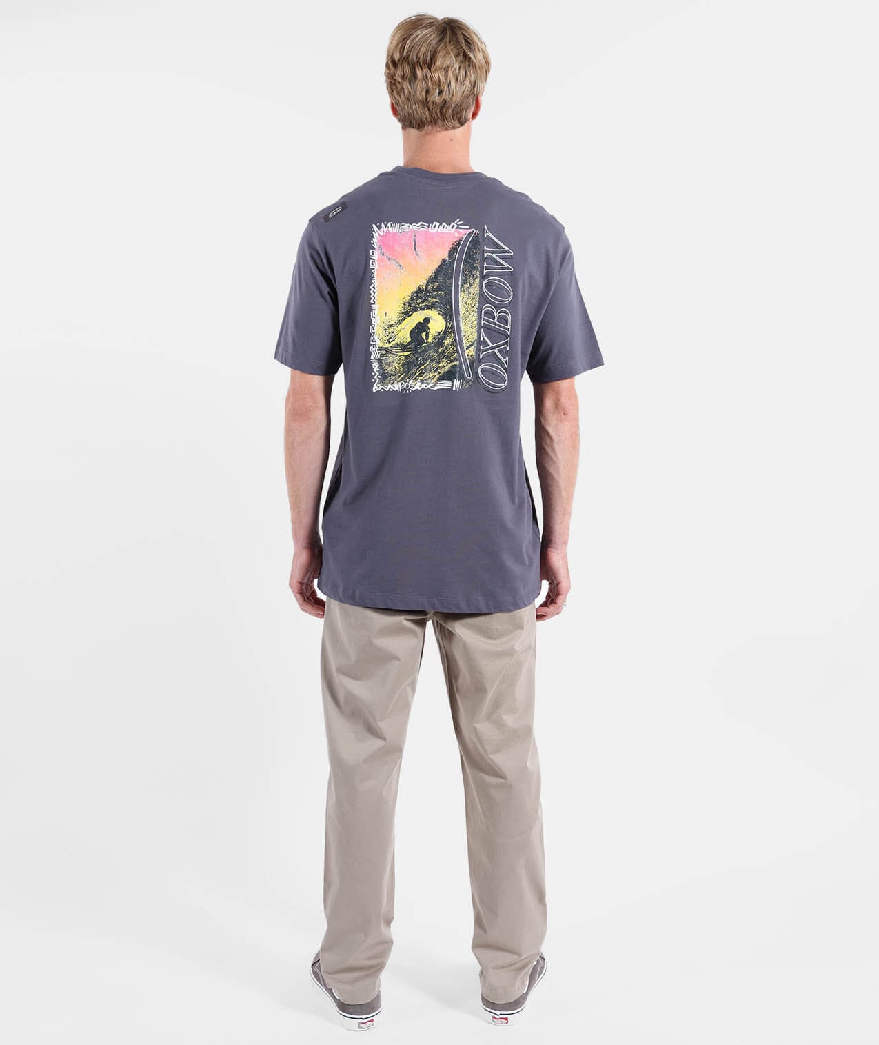 Cave Tee - Caviar Men's T-Shirts & Vests Oxbow 