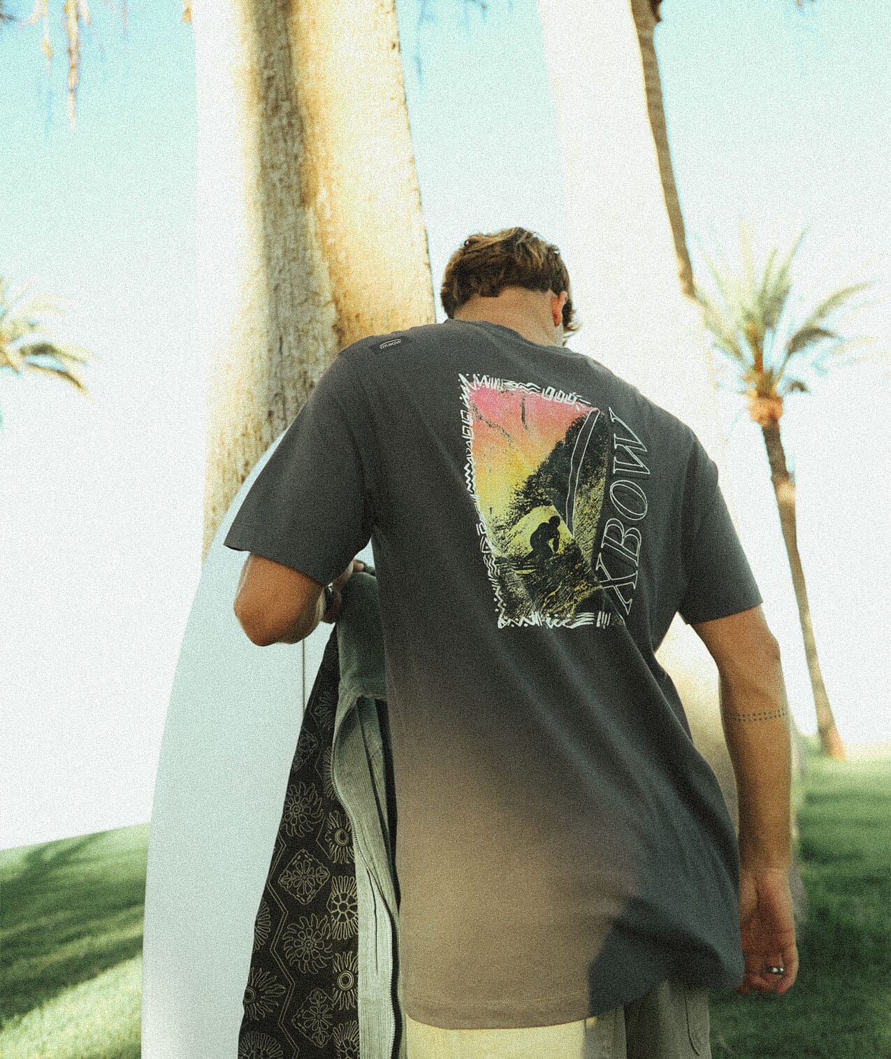 Cave Tee - Caviar Men's T-Shirts & Vests Oxbow 