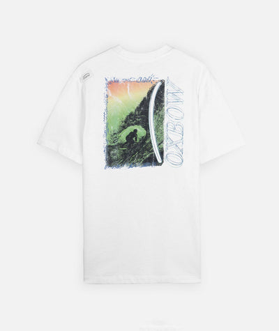 Cave Tee - White Men's T-Shirts & Vests Oxbow S 